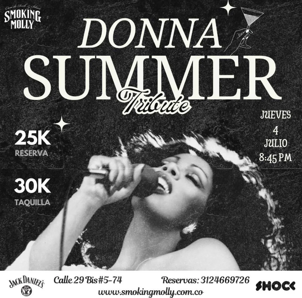 Donna Summer Tribute Smoking Molly